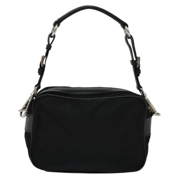 PRADA Shoulder Bag Nylon Black - Picture 3 of 16